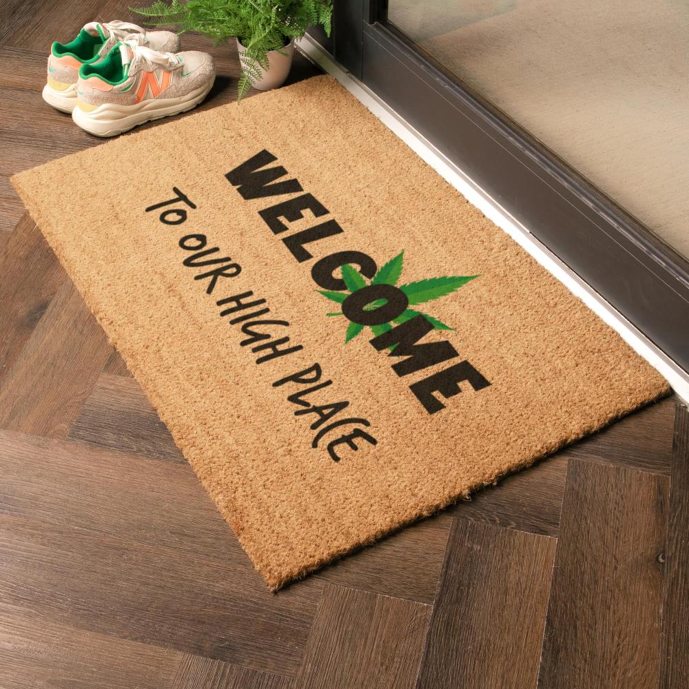Artsy Doormats Welcome To Our High Place Doormat (90 X 60cm)