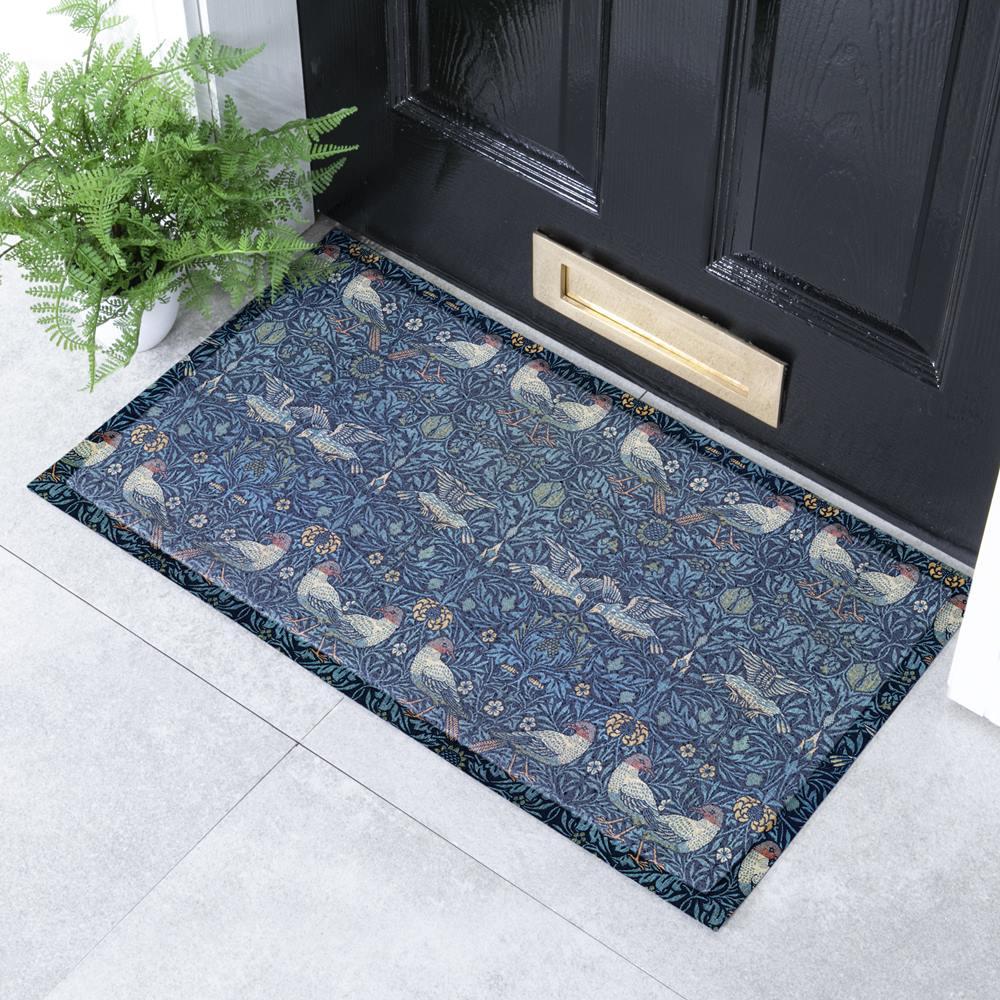artsy doormats William Morris Bird Indoor & Outdoor Doormat – 70x40cm