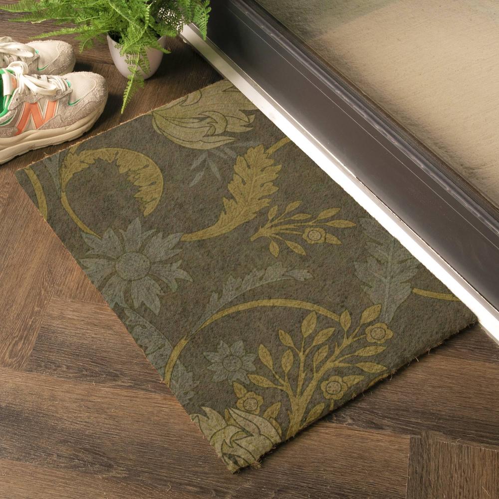 Artsy Doormats William Morris Blue Doormat (60 X 40cm)