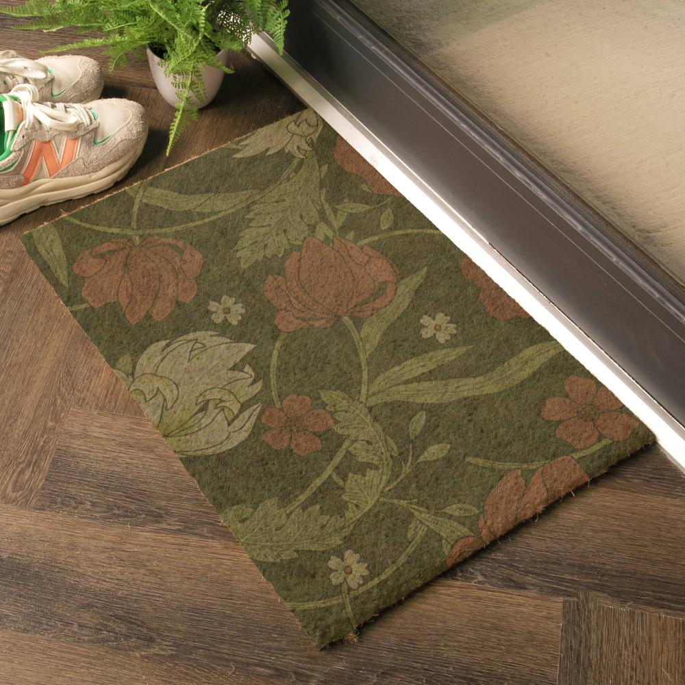 Artsy Doormats William Morris Rose Doormat (60 X 40cm)