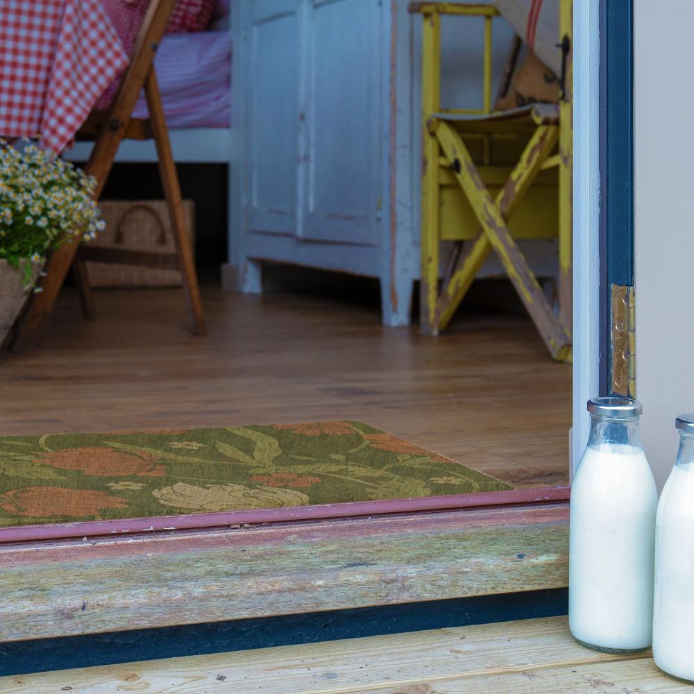 Artsy Doormats William Morris Rose Doormat (60 X 40cm)