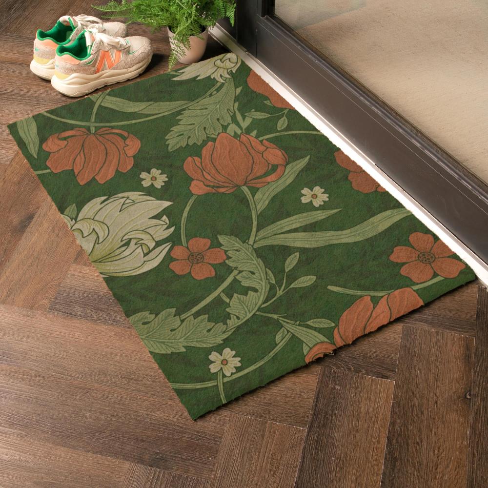 Artsy Doormats William Morris Rose Doormat (90 X 60cm)