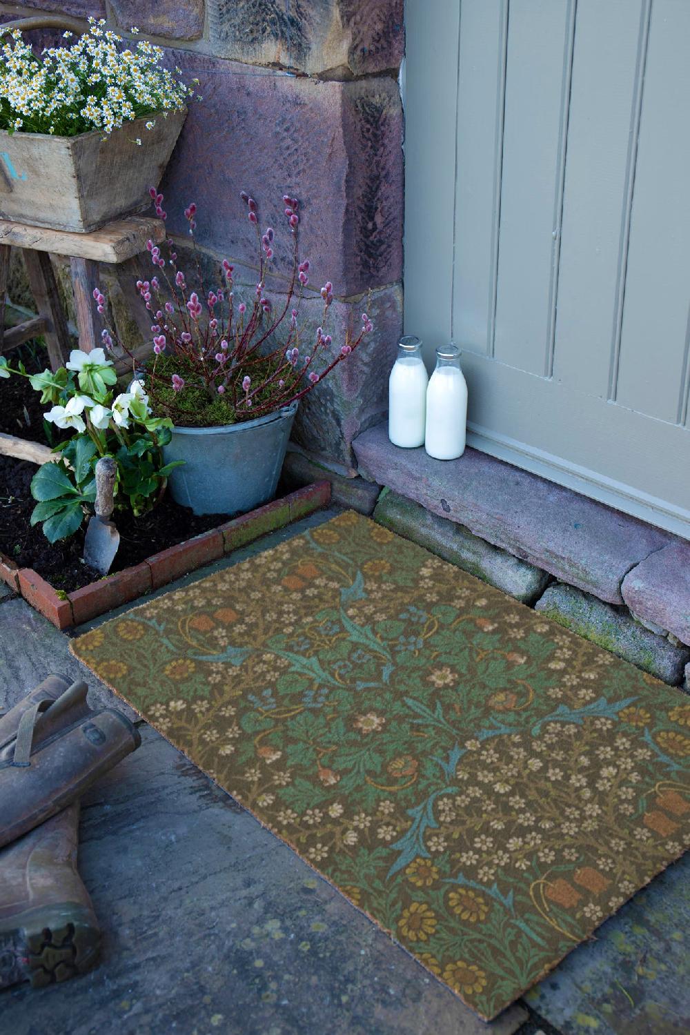 Artsy Doormats William Morris Tulips Doormat (90 X 60cm)