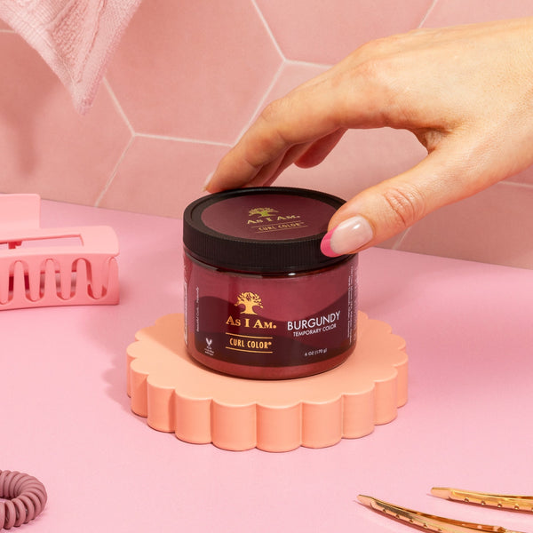 as i am Curl Color Burgundy