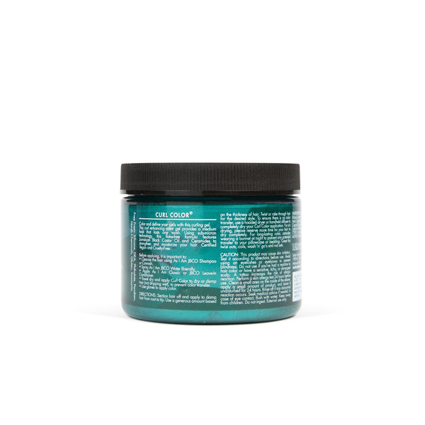 As I Am Curl Color Dark Teal Green