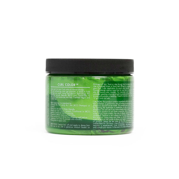As I Am Curl Color Emerald Green
