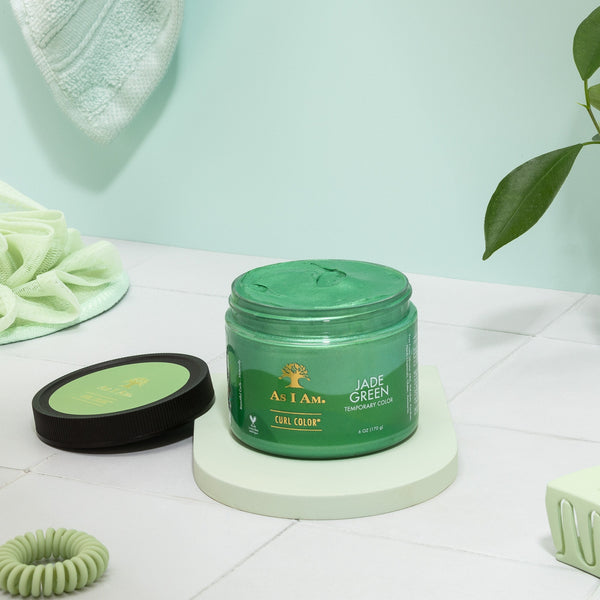 as i am Curl Color Jade Green