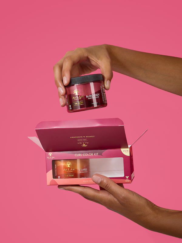 As I Am Curl Color Kit Copper & Burgundy