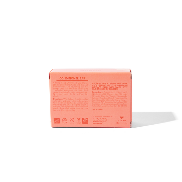 As I Am Hemp Seed Oil Conditioner Bar