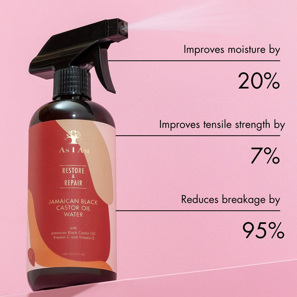 As I Am Jamaican Black Castor Oil Water