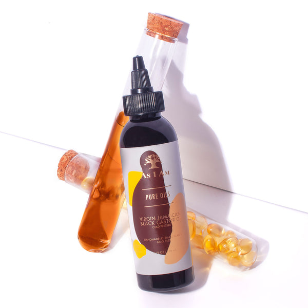 as i am Pure Oils Virgin Jamaican Black Castor Oil