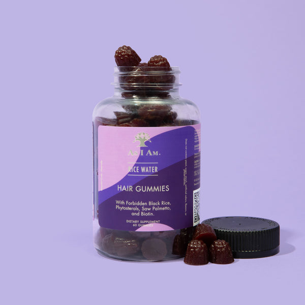 As I Am Rice Water Hair Gummies