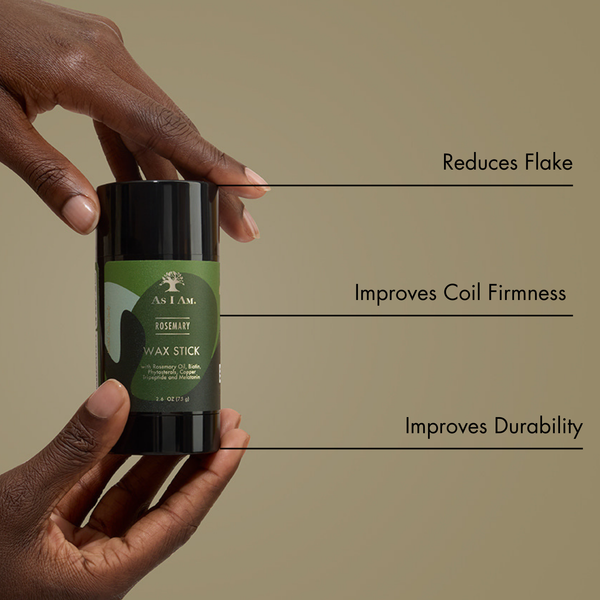 As I Am Rosemary Hair Wax Stick