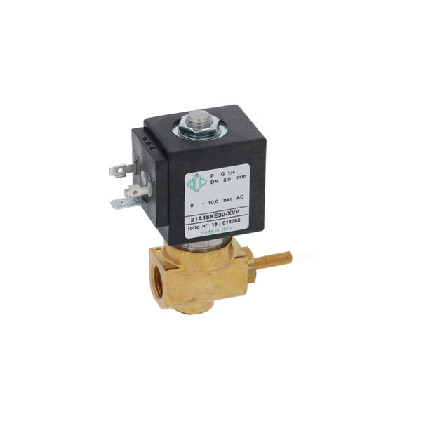 ascaso 220V 50/60Hz 1/4 x 1/4 90° Two-way ODE Cold Water Mixing Solenoid