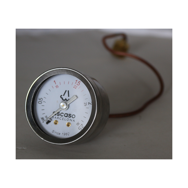 ascaso Ascaso Baby T Boiler Pressure Gauge with Capillary
