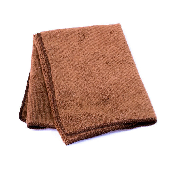 Ascaso Brown Microfiber Cloth Towel 16" X 16"