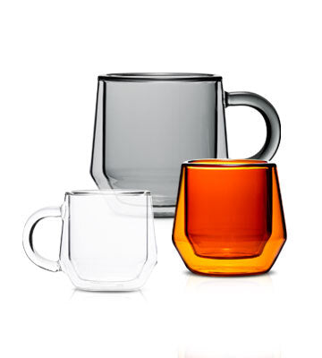 Ascaso Double Wall Glass Espresso Cups Set Of 2