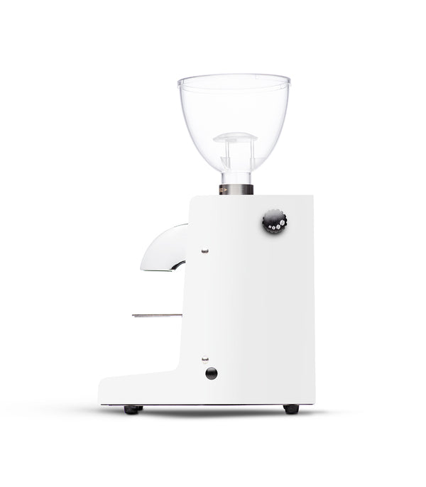 Ascaso I-STEEL Flat Burr Coffee Grinder 54MM (White)