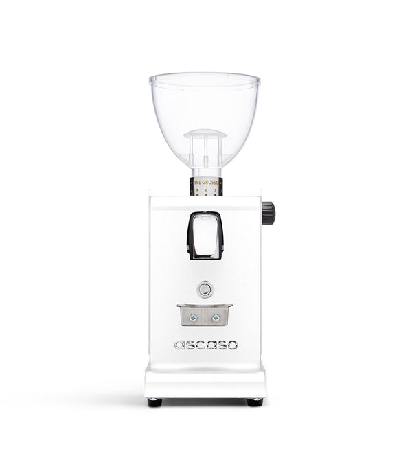 ascaso i-STEEL Flat Burr Coffee Grinder 54MM (White) ascaso i-STEEL Flat Burr Coffee Grinder 54MM (White)