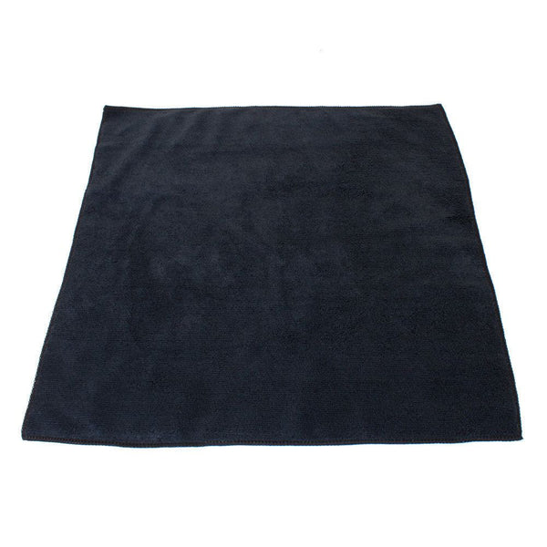 Ascaso Microfiber Black Cloth Towel 16" X 16"