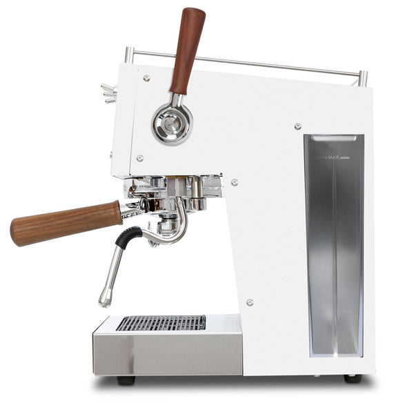 ascaso Ascaso Steel DUO PLUS PID Programmable Espresso Machine W/ Volumetric Controller Dual Thermoblock 120V (White)