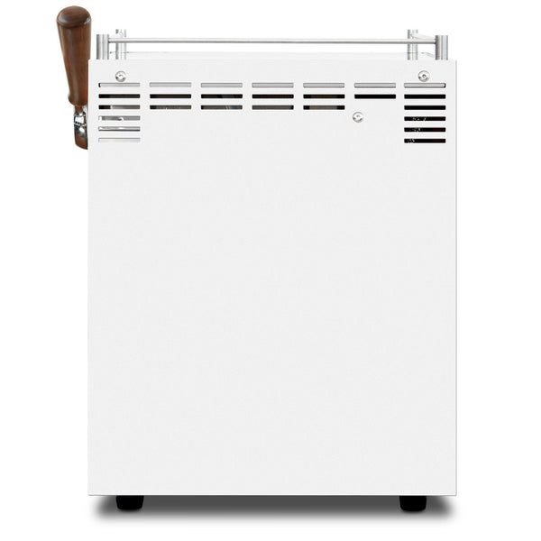 ascaso Ascaso Steel DUO PLUS PID Programmable Espresso Machine W/ Volumetric Controller Dual Thermoblock 120V (White)