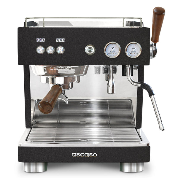 ascaso Baby T Plus Automatic 1 Group Espresso Machine with Thermodynamic Technology 120V (Black)