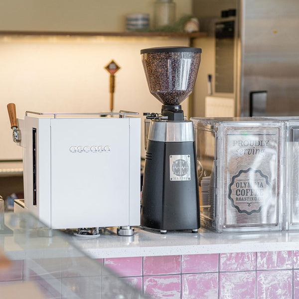 Ascaso Baby T Plus Automatic 1 Group Espresso Machine With Thermodynamic Technology 120V (Inox)