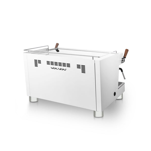 Ascaso Barista T Plus Automatic 2 Group Espresso Machine With Thermodynamic Technology (White)