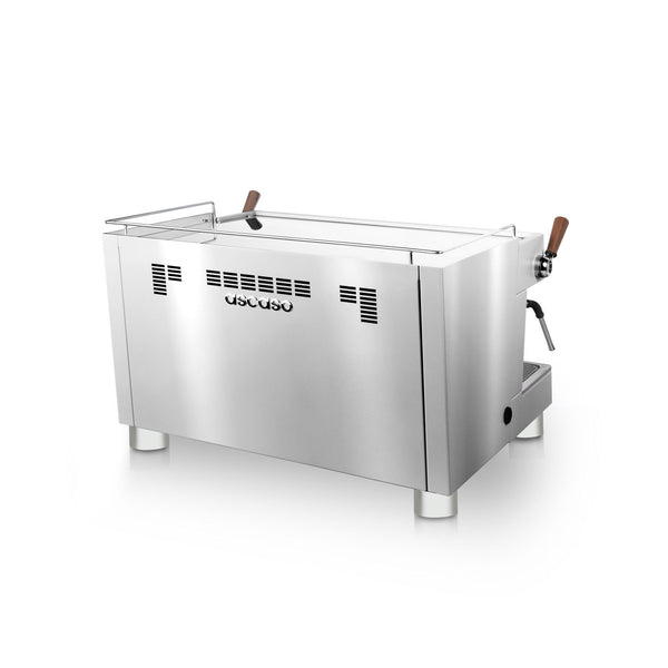 Ascaso Barista T Plus Automatic 2 Group Espresso Machine With Thermodynamic Technology (Inox)