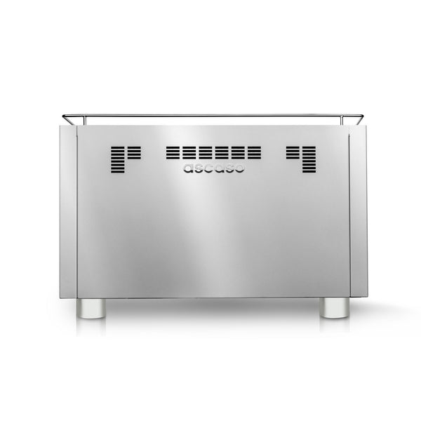 Ascaso Barista T Plus Automatic 2 Group Espresso Machine With Thermodynamic Technology (Inox)