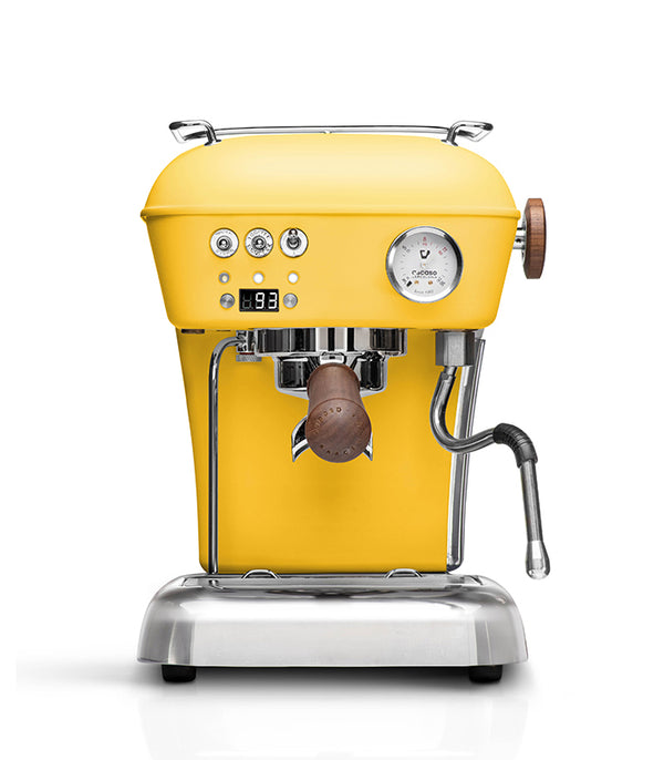 ascaso Dream PID Programmable Home Espresso Machine w/ Volumetric Controls 120V (Sun Yellow)