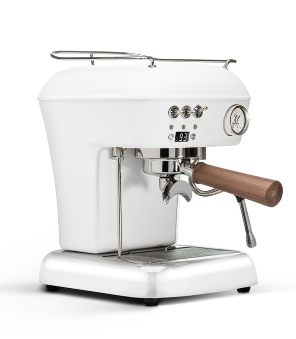 Ascaso Dream PID Programmable Home Espresso Machine W/ Volumetric Controls 120V (Cloud White)