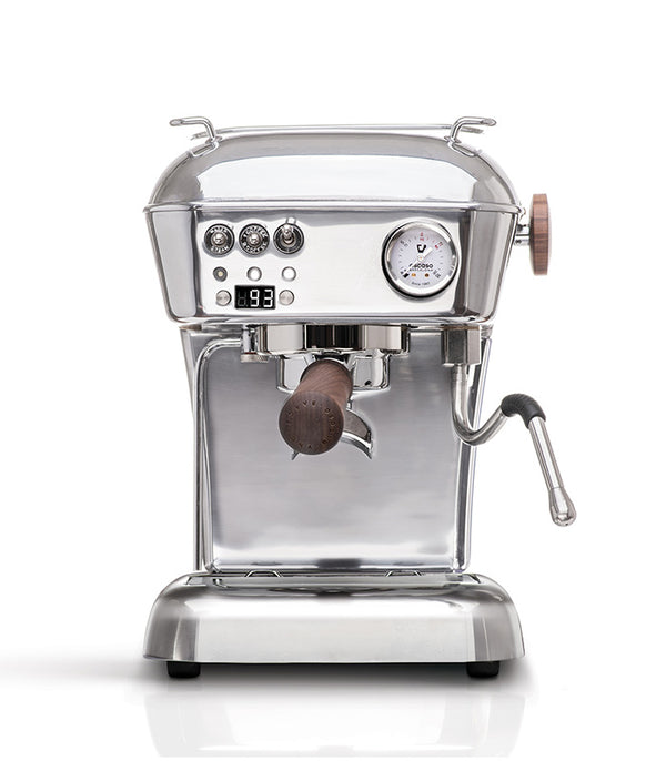ascaso Dream PID Programmable Home Espresso Machine w/ Volumetric Controls 120V (Aluminum)