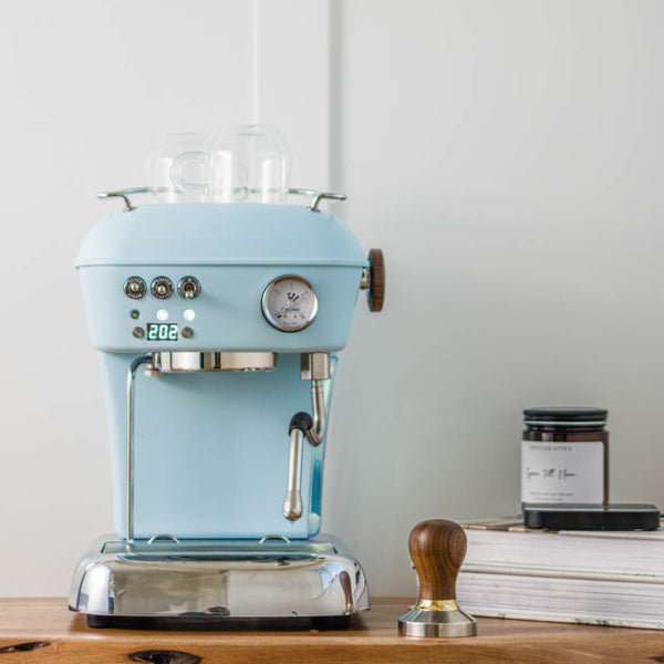 Ascaso Dream PID Programmable Home Espresso Machine W/ Volumetric Controls 120V (Kid Blue)