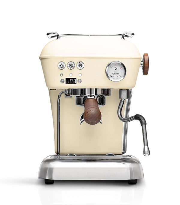 ascaso Dream PID Programmable Home Espresso Machine w/ Volumetric Controls 120V (Sweet Cream)