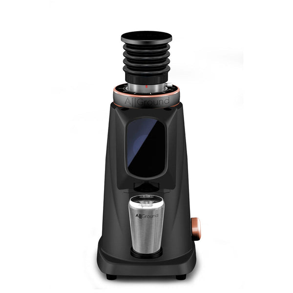 ascaso Fiorenzato AllGround ProBrew Filter Coffee Grinder - Black w/ Rose Gold