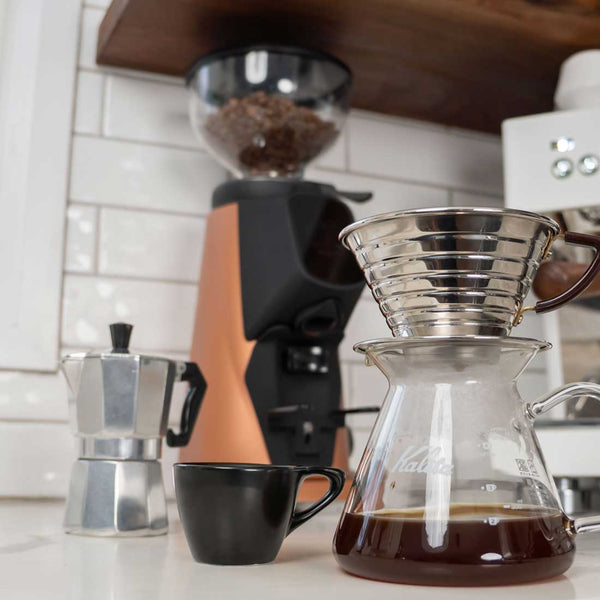 Ascaso Fiorenzato AllGround Sense All Purpose Home Coffee Grinder - Copper W/ Black