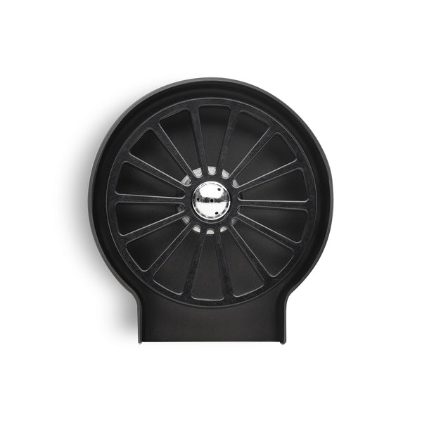 Ascaso GLASS RINSER FOR KITCHEN SINKS NSF APPROVED 4" ROUND STAINLESS STEEL PAN WITH DETACHED WOBBLE PLATE ACTIVATION