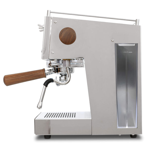 Ascaso Steel UNO PID Programmable Espresso Machine W/Volumetric Controls Single Thermoblock 120V (Inox)