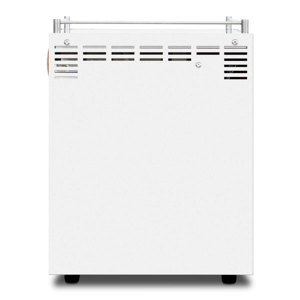 Ascaso Steel UNO PID Programmable Espresso Machine W/ Volumetric Controls Single Thermoblock 120V (White)