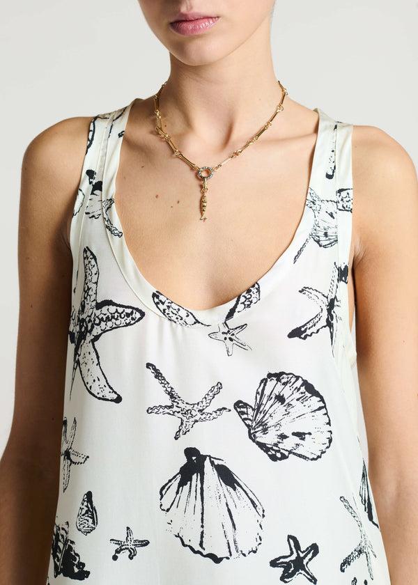 Asceno ASCENO X Lucy Delius Rock Pool Silk Dress