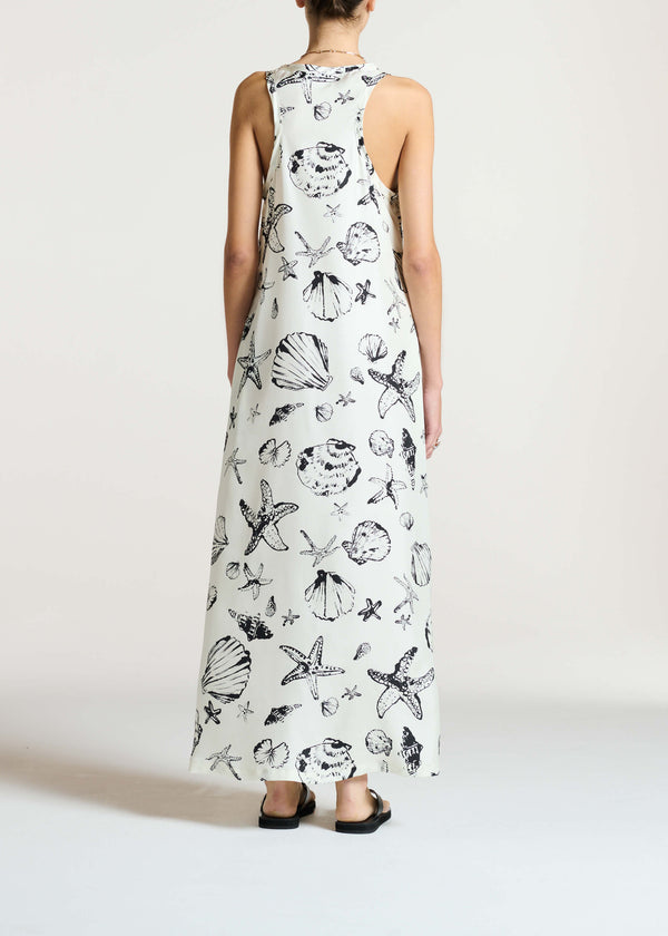 Asceno ASCENO X Lucy Delius Rock Pool Silk Dress