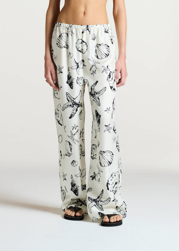 Asceno ASCENO X Lucy Delius Rock Pool Silk Trouser