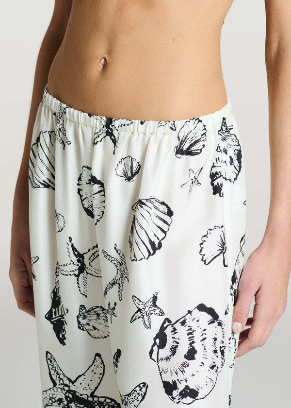 Asceno ASCENO X Lucy Delius Rock Pool Silk Trouser