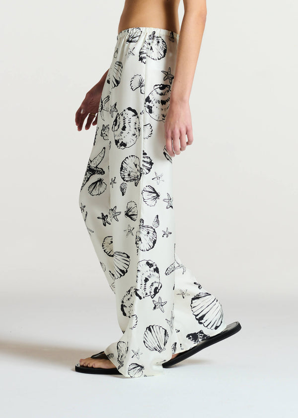 Asceno ASCENO X Lucy Delius Rock Pool Silk Trouser