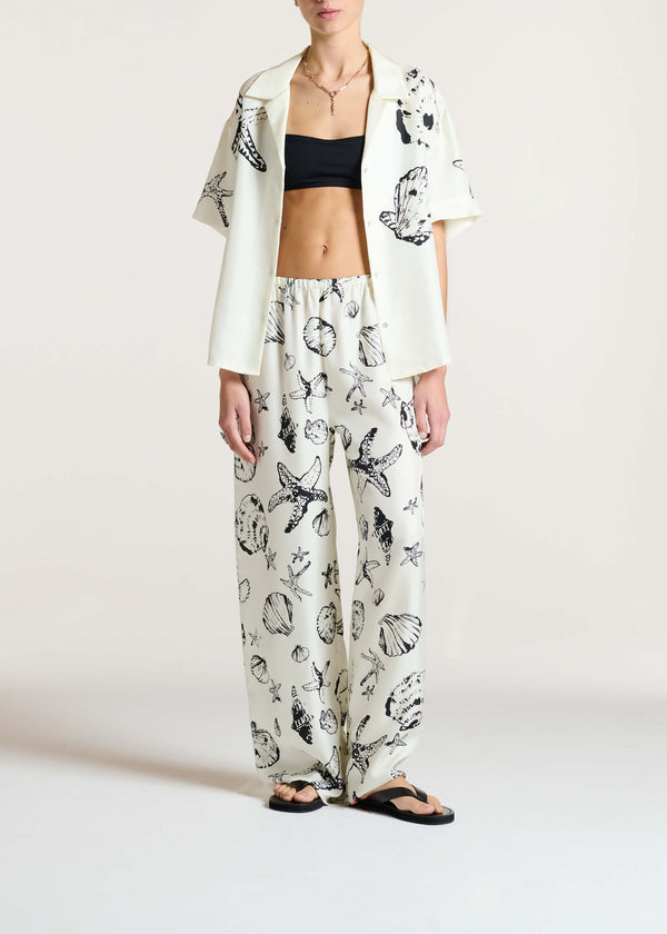 asceno ASCENO x Lucy Delius Rock Pool Silk Trouser