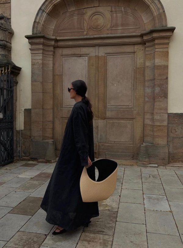 Asceno Lisbon Shirt Dress Black Organic Linen