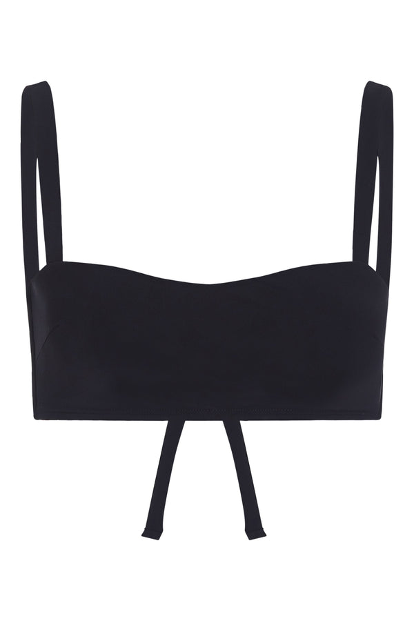 Asceno Portofino Bikini Top Black