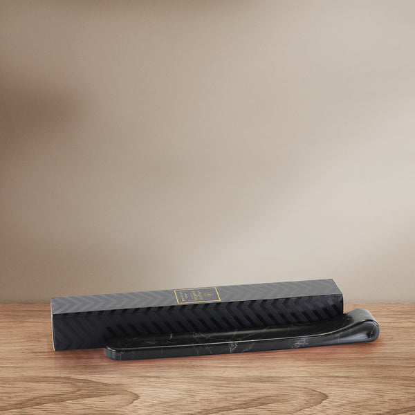 ashleigh & burwood Black Incense Holder